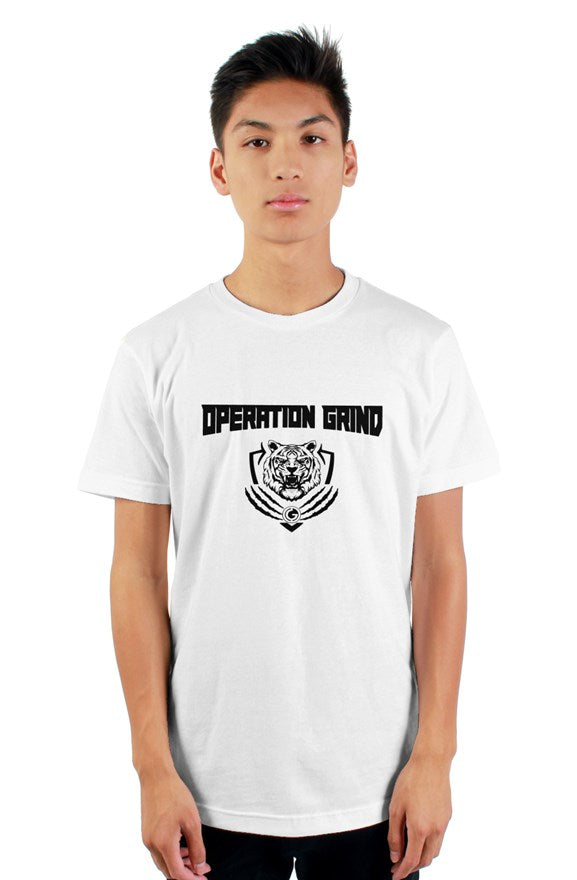OG White Tee - Operation Grind